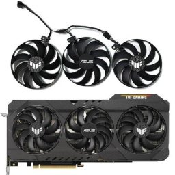 3 ventilateurs de carte graphique dc 12v pour ASUS TUF RTX 3060 RTX 3060 TI RTX 3070 RTX 3080