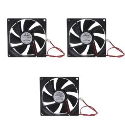 Ventilateur de refroidissement sans balais Dc 90mm XH2.54 2P à double roulement à billes pour