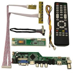 Nouveau kit de carte TV pour LP171WP4-TLN1 LP171WP4(TL)(N1) TV + HDMI + VGA + AV + USB LCD écran LED