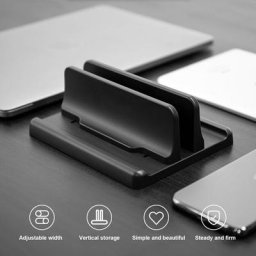 Support Vertical pour ordinateur Portable réglable simple ou Double emplacement pour MacBook