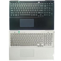 Nouveau clavier américain rétroéclairé pour Sony SVS15 avec repose-paume et couvercle supérieur