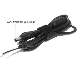 Câble d'alimentation pour ordinateur portable 5.5x3.0mm 5.5x3.0mm 1.5m prise cc cordon de
