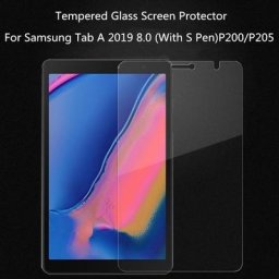 0.3mm 9H protecteur d'écran en verre trempé pour Samsung Galaxy Tab A 2019 8.0 avec S Pen P200 P205