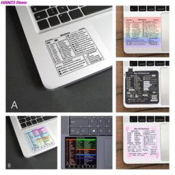 Autocollant adhésif de raccourci de clavier de référence d'ordinateur adapté pour Windows PC
