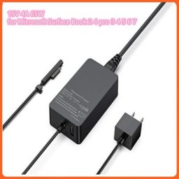 EU Charger for Microsoft surface book pro 3/4/5/6/7 power adapter Supply 65w 15V 4A Tablet Laptop PC