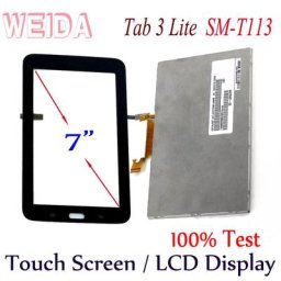 WEIDA LCD Remplacement 7 ""Pour Samsung GALAXY Tab 3 Lite SM-T113 Wifi LCD Écran Tactile Mathiément