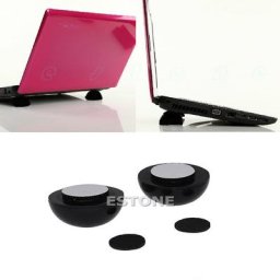 Support pour ordinateur portable à boule mini coussin de refroidissement support de bureau léger