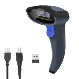NETUM W6-X Bluetooth 1D/Scanner de Codes À Barres CCD Lecteur (3-en-1 2.4G Sans Fil et USB2.0