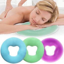 Non-slip Home SPA Salon Silicone Pillow Beauty Pad Massage Pillow Relax Cushion
