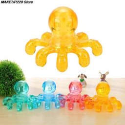 Masseur de poulpe Portable en cristal pour soulager les douleurs du cou de l'abdomen et du dos