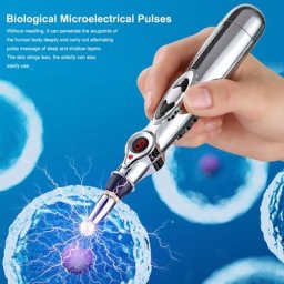 Stylo de Massage électrique à points d'acupuncture Laser méridien énergie magnétique soulagement