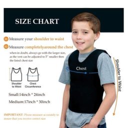 Glaçage Sensoriel à Pression Profonde pour Enfant Compression Confortable Mim tism