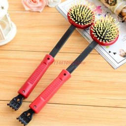 Gratte-dos télescopique léger et portable masseur extensible 2 en 1