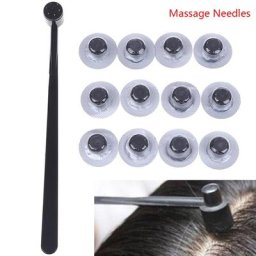 Aiguille médicale d'acupuncture en fleur de prunier 12 têtes de rechange 7 étoiles aiguilles de