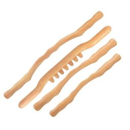 Gua Sha – planche de Massage en bois bâton à gratter outils de sculpture du corps pour le dos le