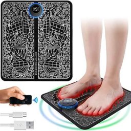 Ohio eur de pieds électrique portable polymères de massage EMS UNIS isseur de pieds chargement