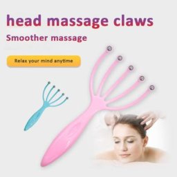 Masseur de cuir chevelu à cinq griffes poulpe Relaxation soulagement de la Tension musculaire
