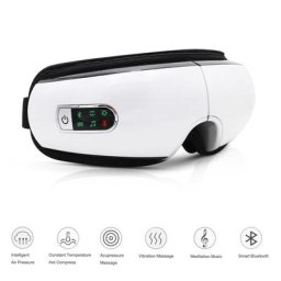Masseur oculaire intelligent 4D avec Airbag à Vibration compression à Air chaude Bluetooth