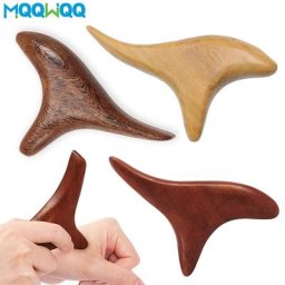 Outils de massage Gua Sha à point de certes en bois outils professionnels de proximité lymphatique