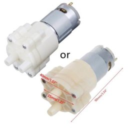 Mini pompe à diaphragme d'amorçage moteur de pulvérisation Micro pompe 12V pour distributeur d'eau
