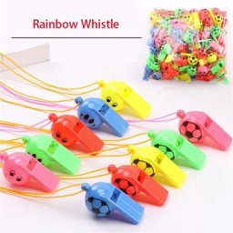 Sifflets en molleton de football pour enfants cadeaux de fête d'anniversaire remplissage de panier