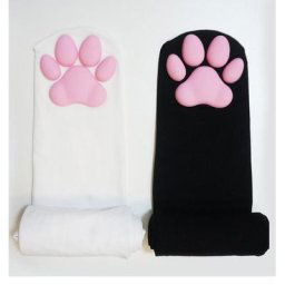 Chaussettes avec patte de chat pour femmes et filles bonnets à bout à griffes de chat 3d Kawaii