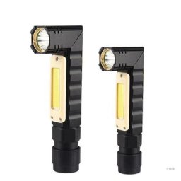 Lampe de Travail M5TC avec Chargeur USB Inspection COB Lumière LED Sauna Coin 90 ° Réparation