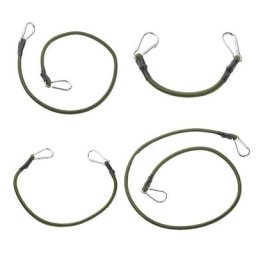 Cordes élastiques avec mousquetons 8mm pour tente bagages camping vélos