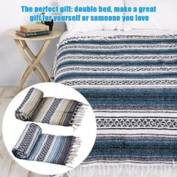 Couverture tissée douce et épaisse de Style mexicain tapis de Yoga pour l'extérieur plage de