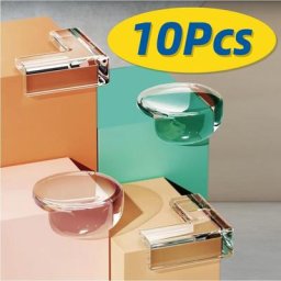 Protecteur de coin de table en silicone 10 pièces housse de protection des bords de table ménage