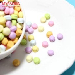 Mini macaron l'inventaire en boîte maison de courses jouets de cuisine beurre 1/6 1/12 12