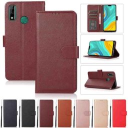 Etui portefeuille en cuir pour Huawei compatible aux modèles P40 P40 Lite P40 Lite E P40 Pro P40