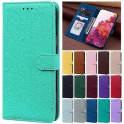Étui de téléphone en cuir solide pour document housse pour Xiaomi Redmi Note 9 10 11 Pro 11S