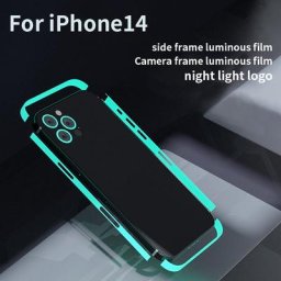 Autocollant de bordure anti-rayures en PVC pour iPhone 14 Pro Max film latéral Shoe cadre de