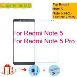 Écran tactile pour Xiaomi Redmi Note 5 Pro panneau avant extérieur lentille en verre pas d'écran