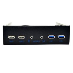 Boîtier de Pc de bureau 5.25 pouces panneau avant interne Hub Usb 2 Ports Usb 3.0 et 2 Ports Usb