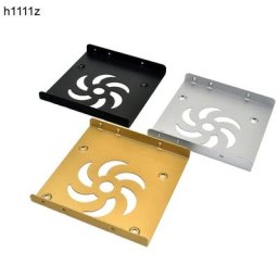 Adaptateur convertisseur de disque dur 3 couleurs noir argent or SSD de 2.5 à 3.5 pouces