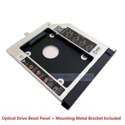 SATA-Adaptateur de 2e disque dur SSD HDD Tech Caddy pour lenovo ideapad 510-14ISK 310-14ISK xiaoxin