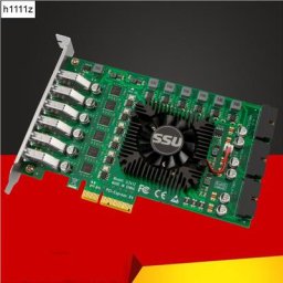 Adaptateur PCI Express pour capture vidéo d'appareil photo carte contrôleur USB 3.0 PCI e à 12