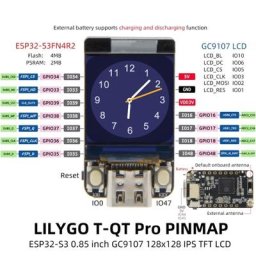 Carte de développement de Module LCD T-QT pouces Kits d'affichage pièces de réparation de modules