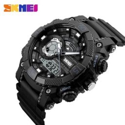 SKMEI – montre-bracelet de sport de plein air pour homme numérique à Quartz étanche à 50M 1228