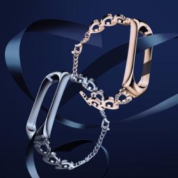 Bracelet de luxe en acier inoxydable pour femme bracelet de poignet en diamant bracelets à la mode