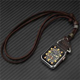 Bracelet en cuir pour Apple Watch Ultra Band Collier Correa Bracelet iWatch Series 8 7 6 5 4