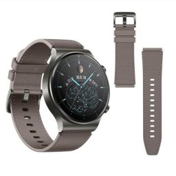 Bracelet de 22mm pour Huawei Gt2 Pro Bracelet en cuir véritable GT 2 Pro accessoires de Sport à