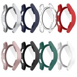 Verre et étui pour Samsung Galaxy Watch 4 accessoires PC tout autour anti-chute couvercle