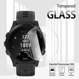 Protecteur d'écran en verre pour montre intelligente Garmin Forerunner 945 film de protection