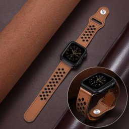 Bracelet en cuir pour Apple watch 44mm 40mm 45mm 41mm 42mm 38mm 49mm 44 45mm iwatch série 7 se 6 5