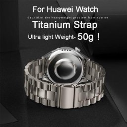 Bracelet de montre en titane pour Huawei Watch 3 3 Pro bracelet de montre en métal en titane de