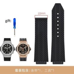 Bracelet de montre pour HUBLOT BIG BANG en Silicone 26x19mm accessoires de montre étanche pour