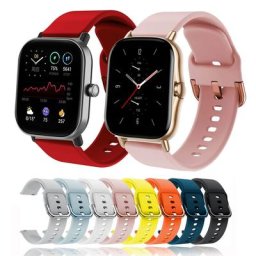 Bracelet de montre en silicone pour Amazfit GTS 2 mini bracelet bracelet BIP 20mm